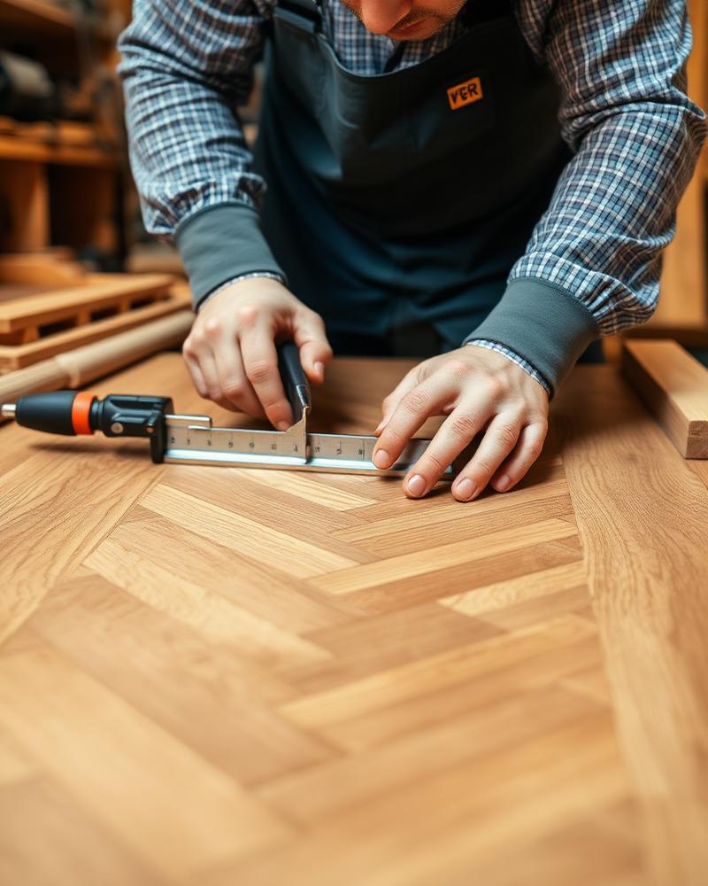 Skilled flooring craftsmanship